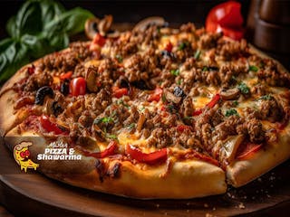Chiken Shawarma Pizza