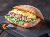 Pizza Cheesesteak Sandwich
