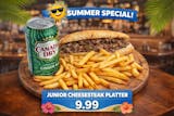 Junior cheesesteak deal