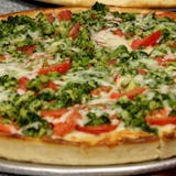 4. White Veggie Pizza