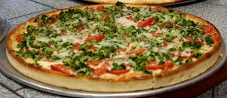 8. White Veggie Pizza