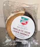 Vanilla Ice Cream Cookie Sandwich
