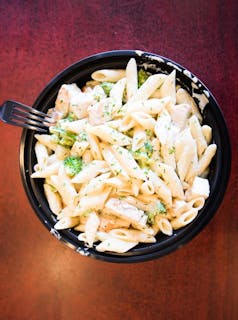 Broccoli & Chicken Alfredo Pasta