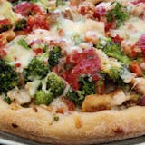 Chicken, Tomato & Broccoli Pie