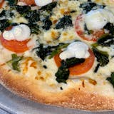 Spinach Tom & Ricc Pizza
