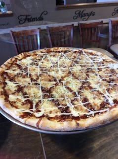 Chicken Bacon Ranch Pizza