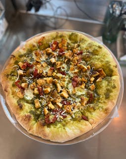 Chicken Pesto Pizza