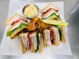 Fresh Turkey Club Sandwich