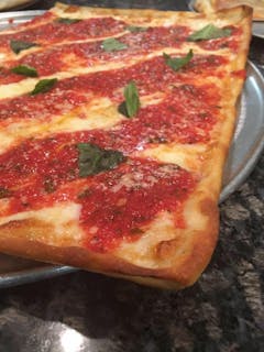 Plain Sicilian Pizza