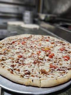 Chicken Bacon Ranch Pizza