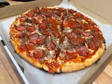 Round Romano’s Meat Lovers Pizza (Small)