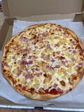 Round Hawaiian Pizza (Medium)