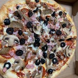 ''The Works'' Pizza