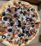 ''The Works'' Pizza