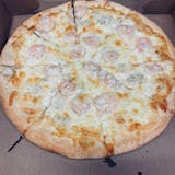 Seafood White Pizza