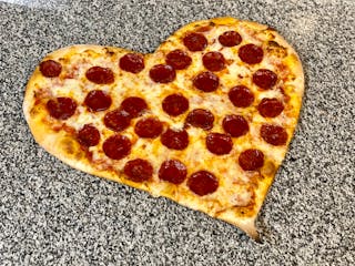 Heart Shaped Pizza