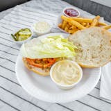 Grilled Chicken Platter Sandwich