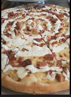 Chicken Bacon Ranch Pizza