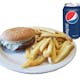 Cheeseburger, French Fries & Can of Soda Thursday Special