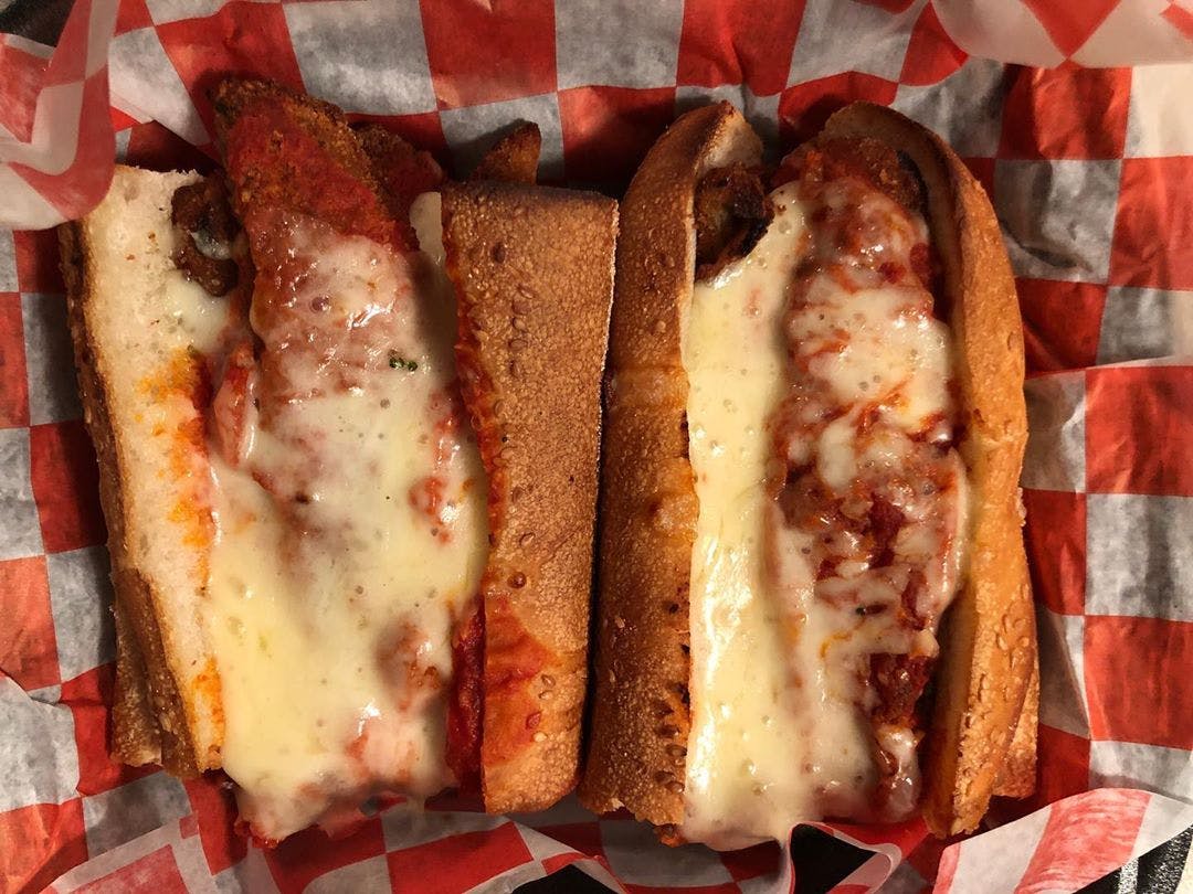 Eggplant Parmigiana Sub