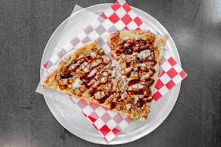 BBQ Chicken White Pizza