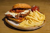 Mini Chicken Parm Sandwich with Fries Lunch Special