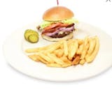 Mushroom Bacon Cheeseburger