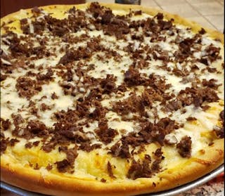 Cheese Steak Pizza