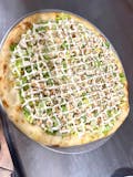 CHICKEN CEASER SALAD PIZZA