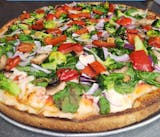 Veggie Pan Pizza