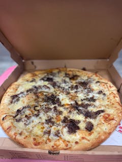 Philly Cheese Steak Pizza