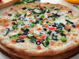 White Vegetarian Pizza