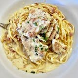 Pappardella Alfredo with Grilled Chicken
