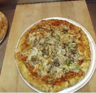 Philly Cheesesteak Pizza