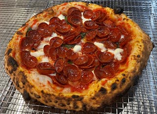 Cup & Char Pepperoni Pizza