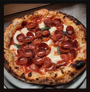 Cup & Char Pepperoni Pizza