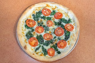 Spinach & Tomato Pizza