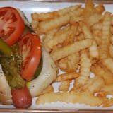 12. Hot Dog with Fries