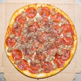 The Ultimate Meat Thin Crust Pizza