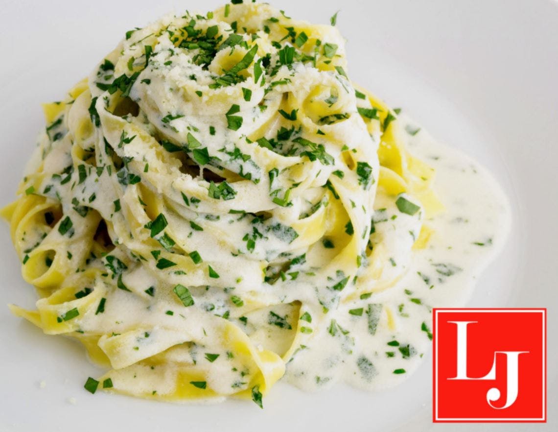 Order Fettuccine Alfredo - Pasta food online from Little Joe's Restaurant-Pizza store, Tinley Park on bringmethat.com