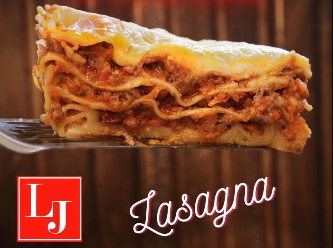 Order Homemade Lasagna - Pasta food online from Little Joe's Restaurant-Pizza store, Tinley Park on bringmethat.com