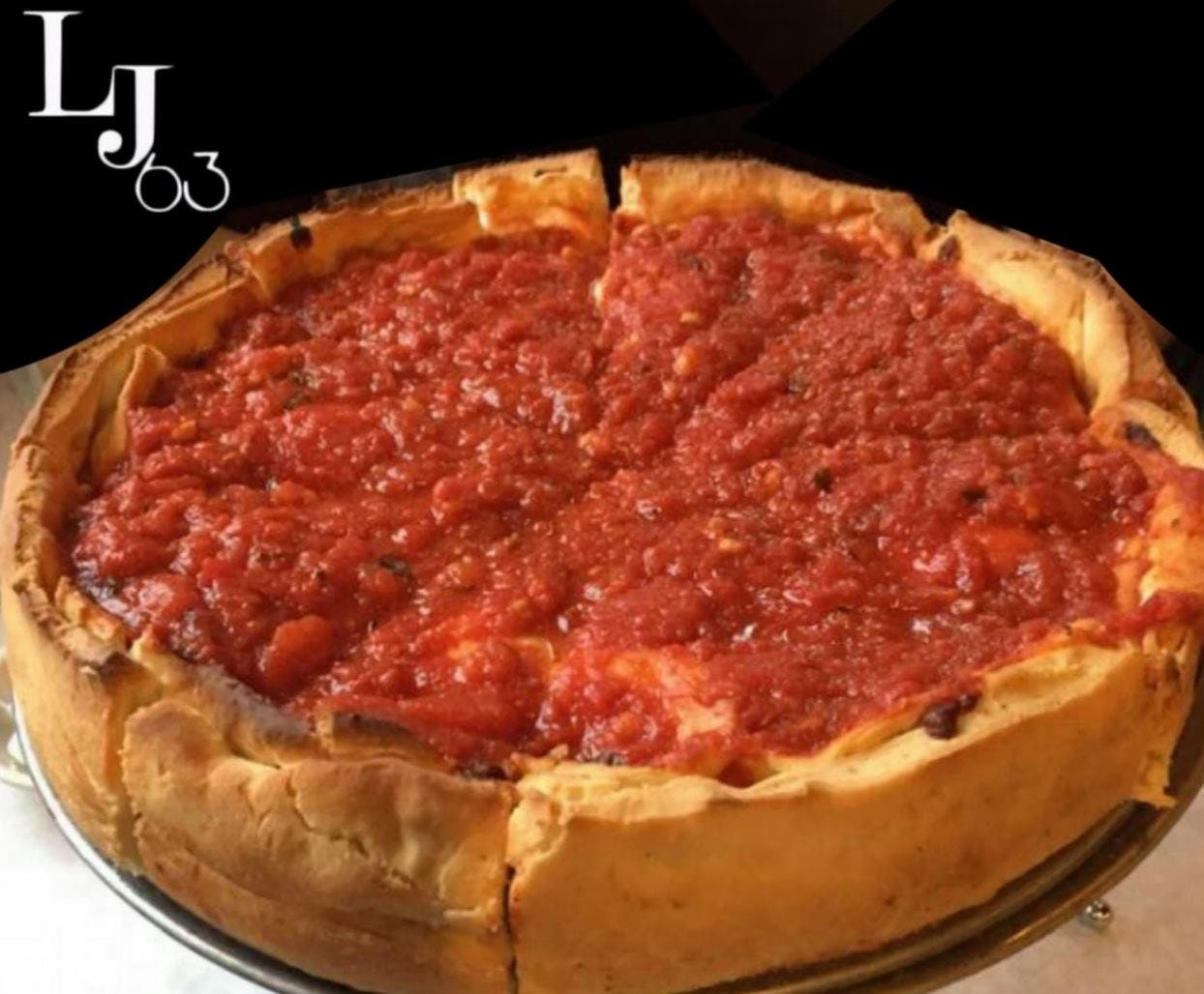 Order Stuffed One Topping Pizza - Small 10" (Serves 2-3) food online from Little Joe's Restaurant-Pizza store, Tinley Park on bringmethat.com