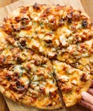 BBQ chicken pizza