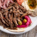 Hummus with Shawarma Beef