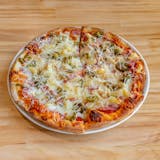 6. Ham, Roasted Pineapple & Jalapeno Pizza