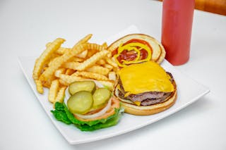Double Cheeseburger with Fries