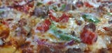 Stuffed pepper pizza