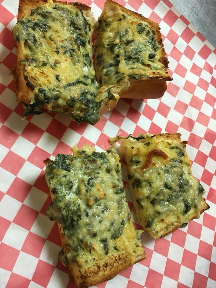 Spinach Artichoke Bread