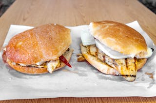 Grilled Chicken Panini Roll