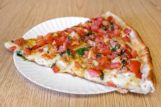 Chicken & Tomato Pizza Slice